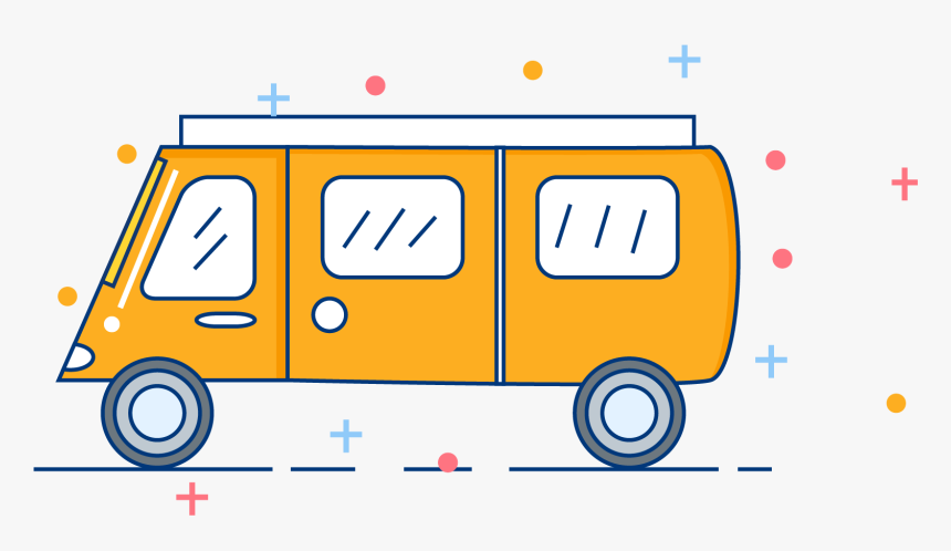 รถยนต์ การ์ตูน น่า รัก, HD Png Download