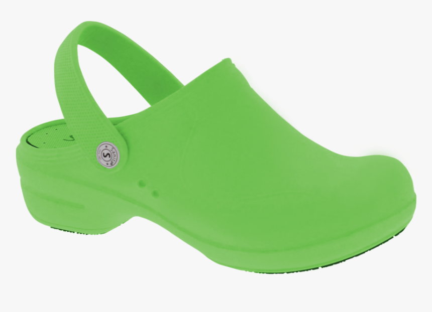 Sanita Stride Lime Green Eva Open Back Clog - Slip-on Shoe, HD Png Download