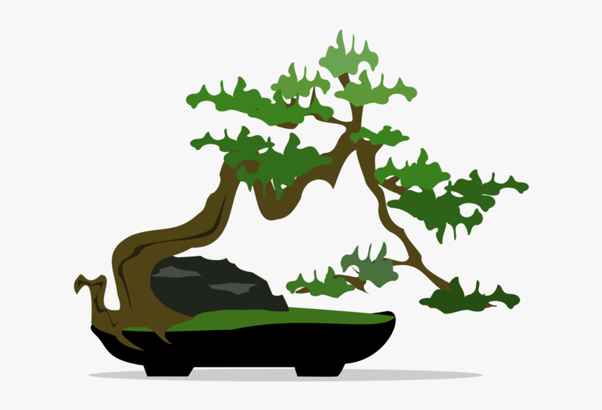 Bonsai,plant,art - Bonsai Clipart Transparent Background, HD Png Download