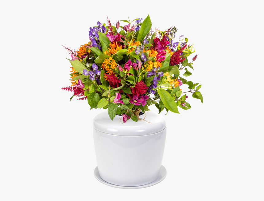 Bonsai Urn Ceramic Cremation Urn For A Bonsai Tree - Bouquet, HD Png Download