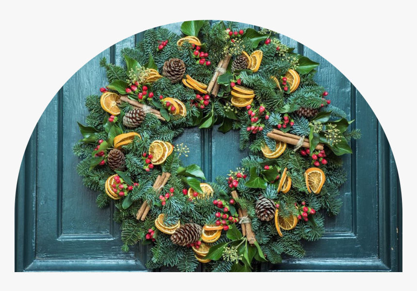 Christmas Wreath Masterclass With The Botanical Boys - Decorating A Green Wreath, HD Png Download