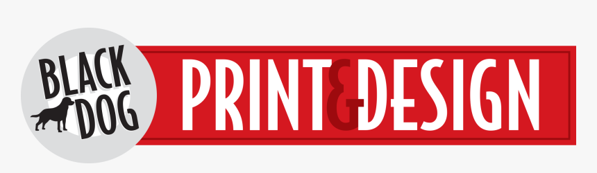 Black Dog Print And Design - Oval, HD Png Download