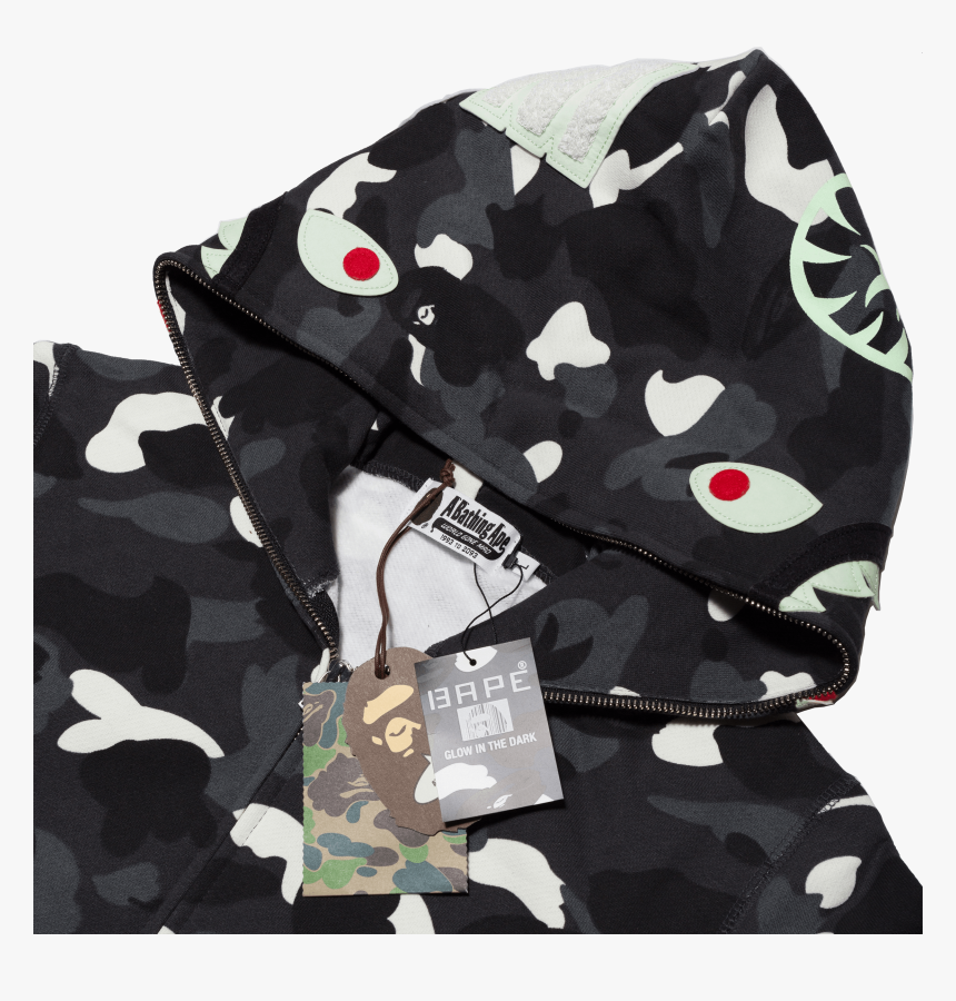 Bape City Camo Hoodie Closed, HD Png Download