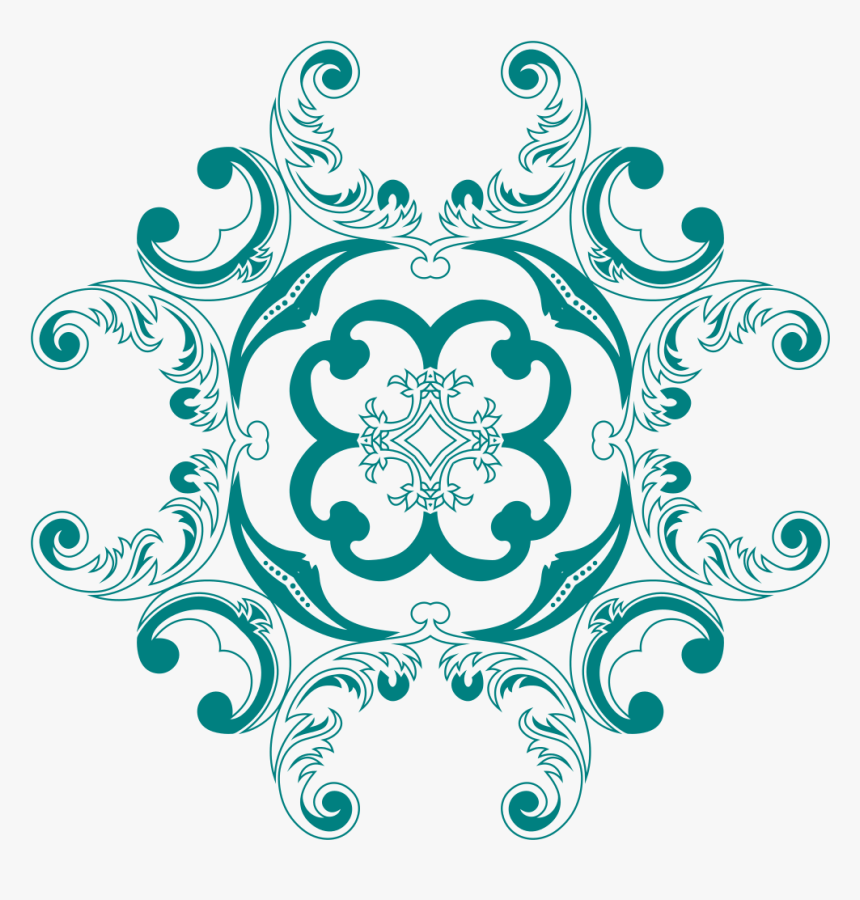 Vintage Floral Style Design - لوگو شهرداری منطقه یک شیراز, HD Png Download
