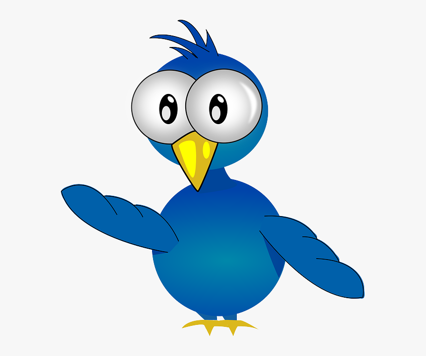 Chick-37238 640 Free Pixabay - Big Eyed Cartoon Bird, HD Png Download