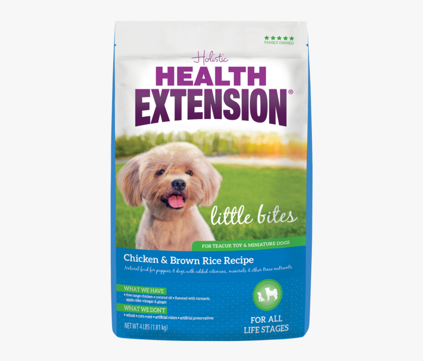 Health Extension Little Bites Chicken And Brown Rice - Health Extension Dog Food, HD Png Download