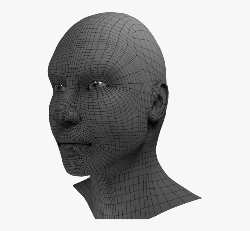 Transparent Mannequin Head Png - Face Mask, Png Download