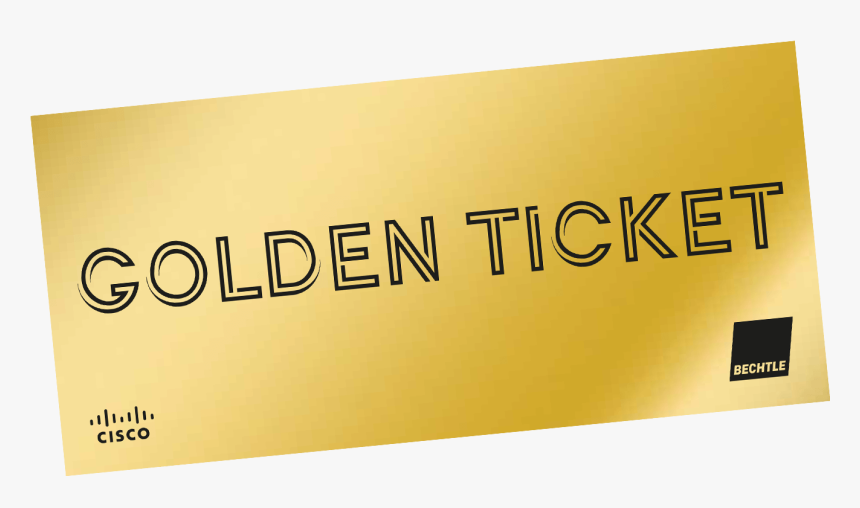 Goldenticket - Cisco, HD Png Download