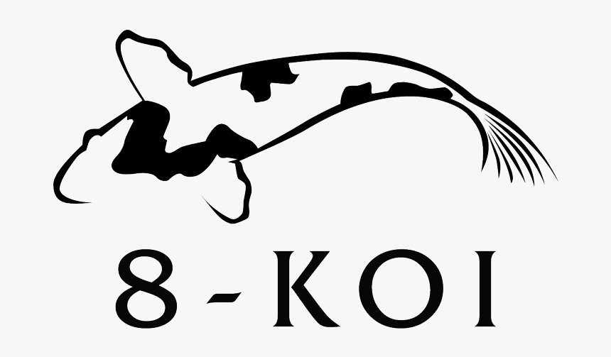 About 8-koi - 8 Koi Logo, HD Png Download