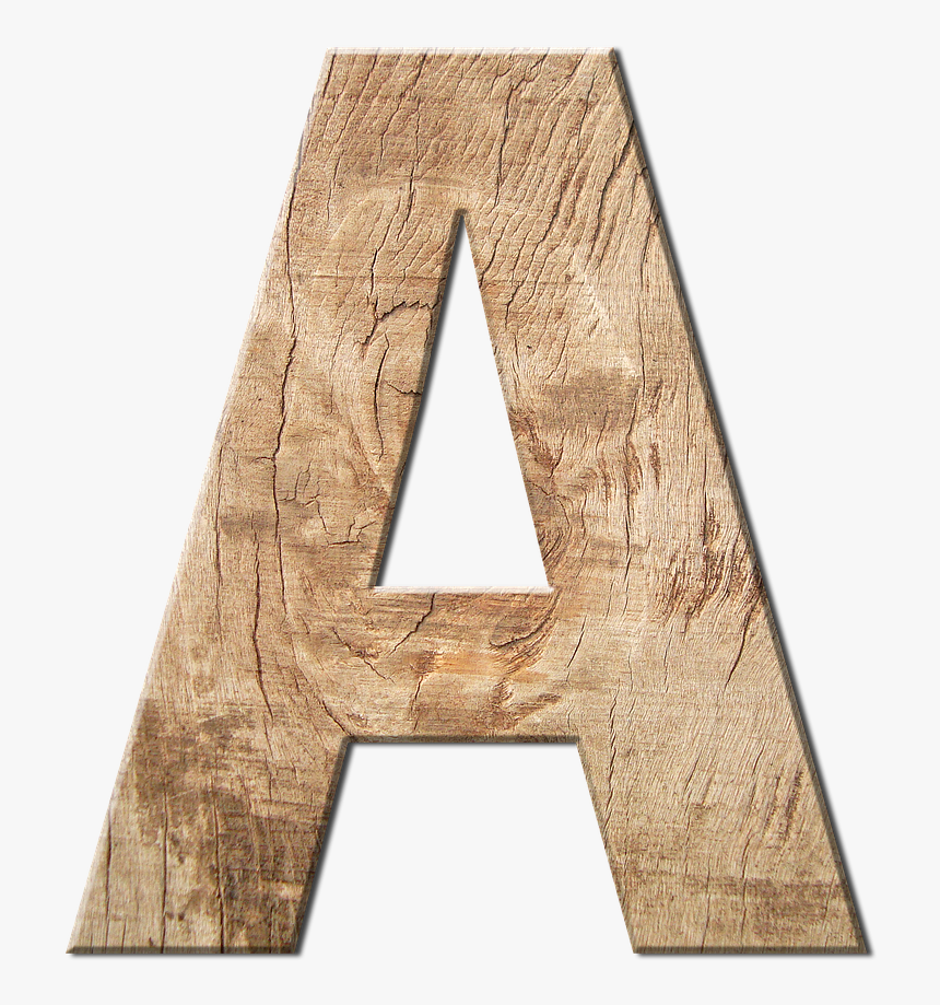 Letras De Madera Png, Transparent Png