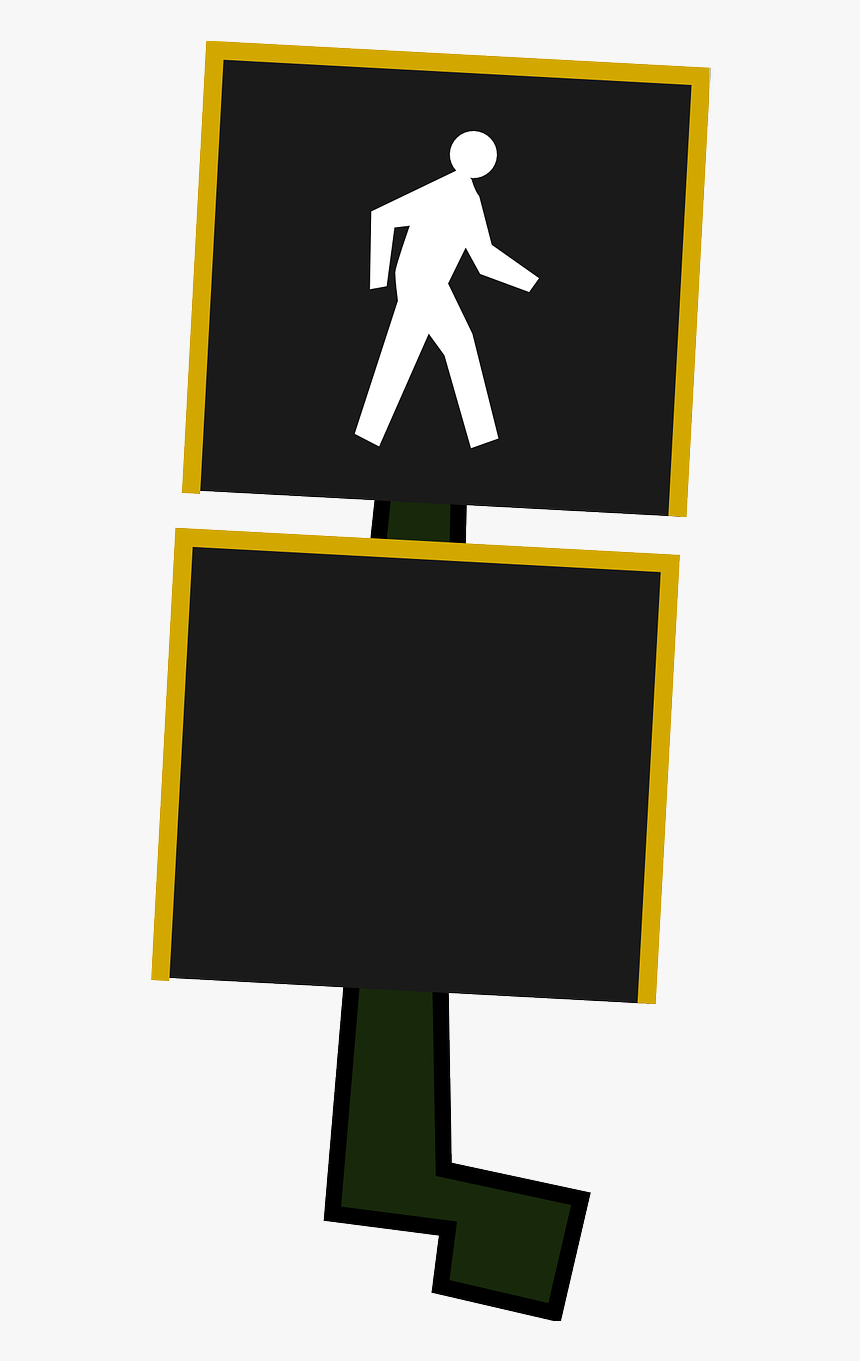 Clipart Pedestrian Crossing Signal, HD Png Download
