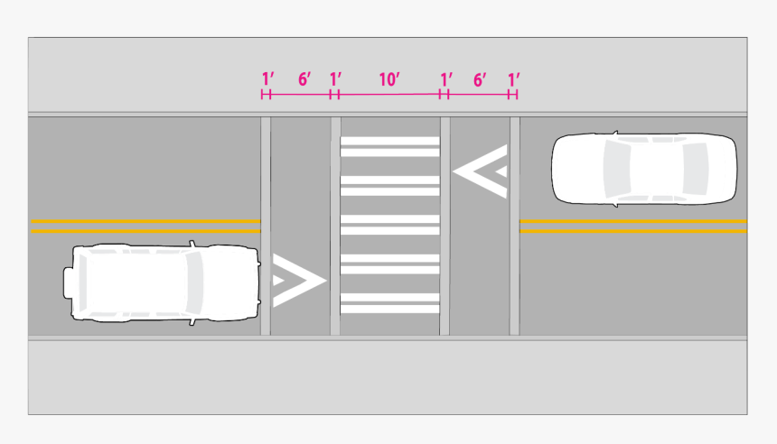 Raised Crosswalks - Raised Crosswalk Detail, HD Png Download