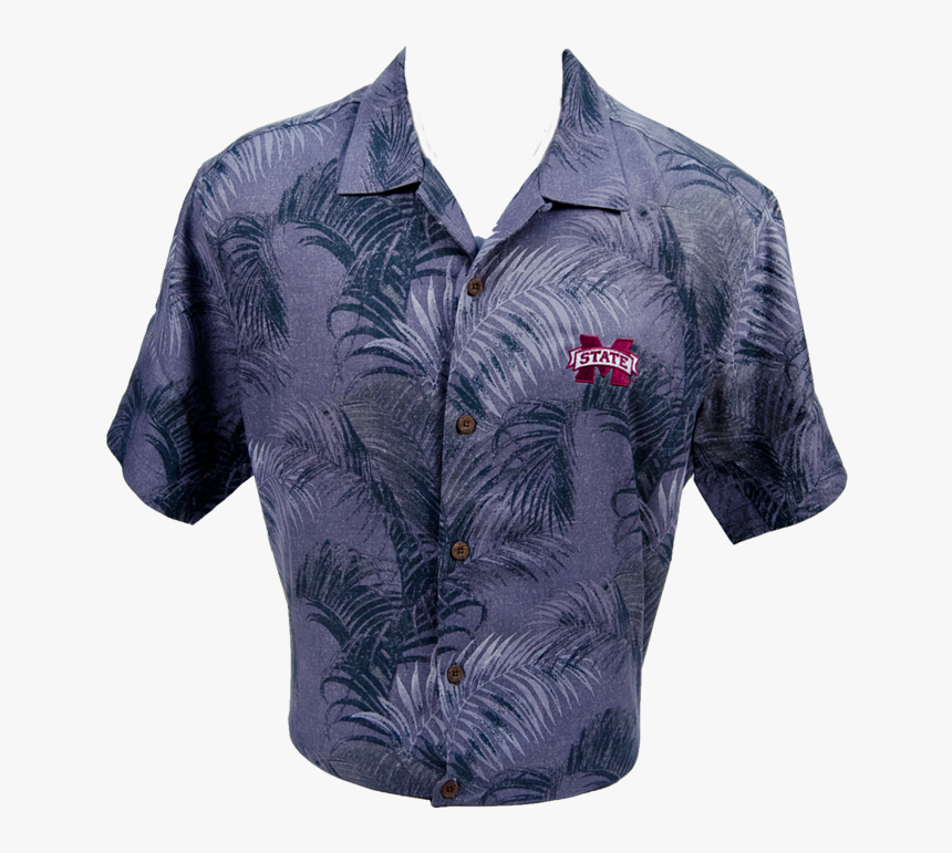 Tommy Bahama Palm Fronds Banner M Short Sleeve Hawaiian - Hawaiian Shirt Transparent, HD Png Download