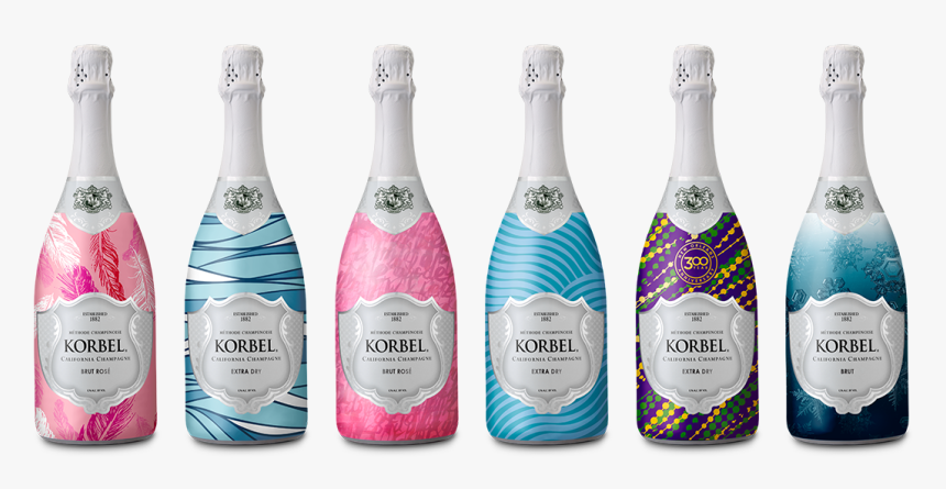 Collection Of Korbel California Champagne Seasonal - Glass Bottle, HD Png Download