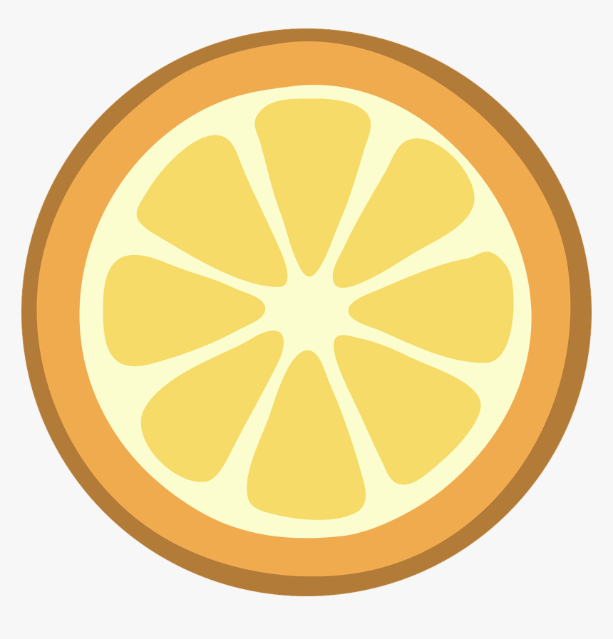 Orange Fruit Slice Free Photo Citrus Clipart, HD Png Download