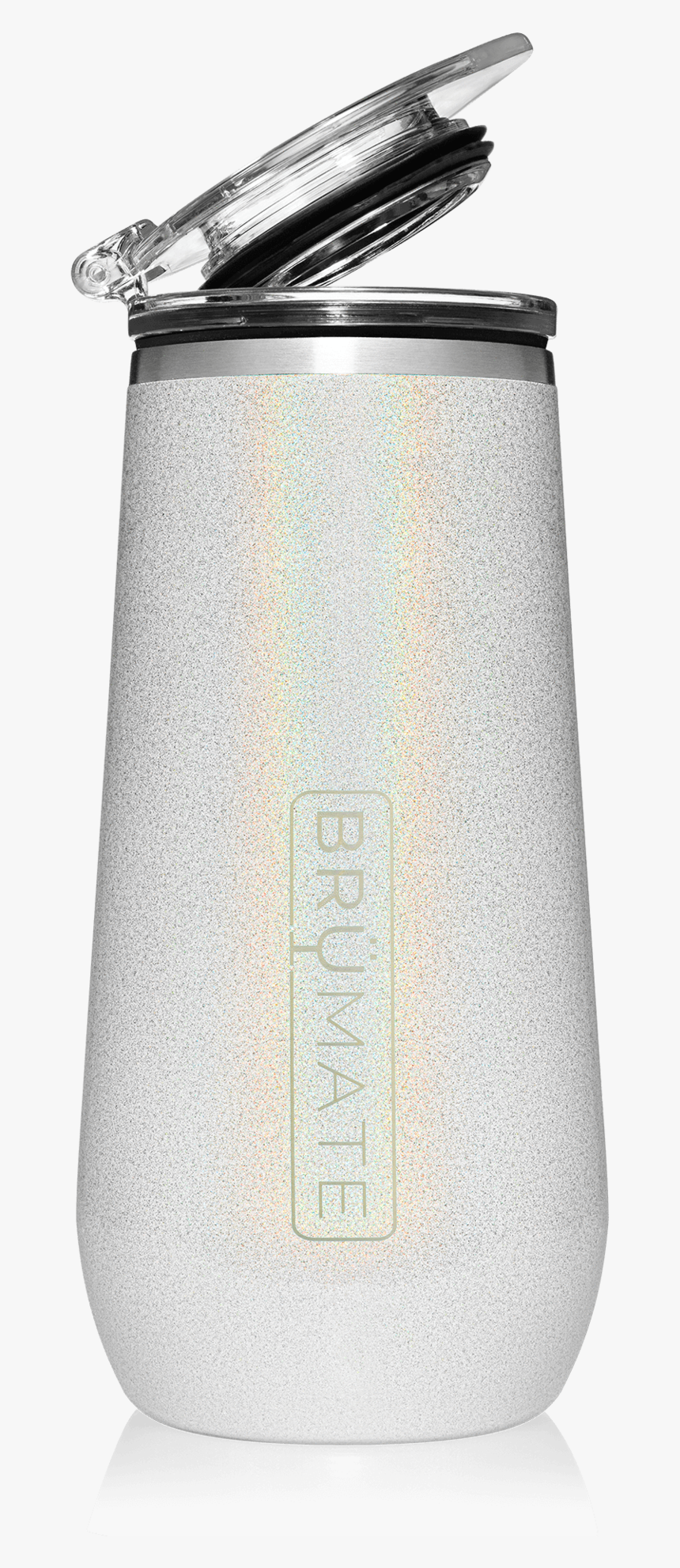 White Glitter Brumate, HD Png Download