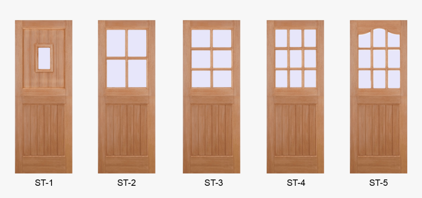 Drawing Door Wooden - 5 Doors Png, Transparent Png