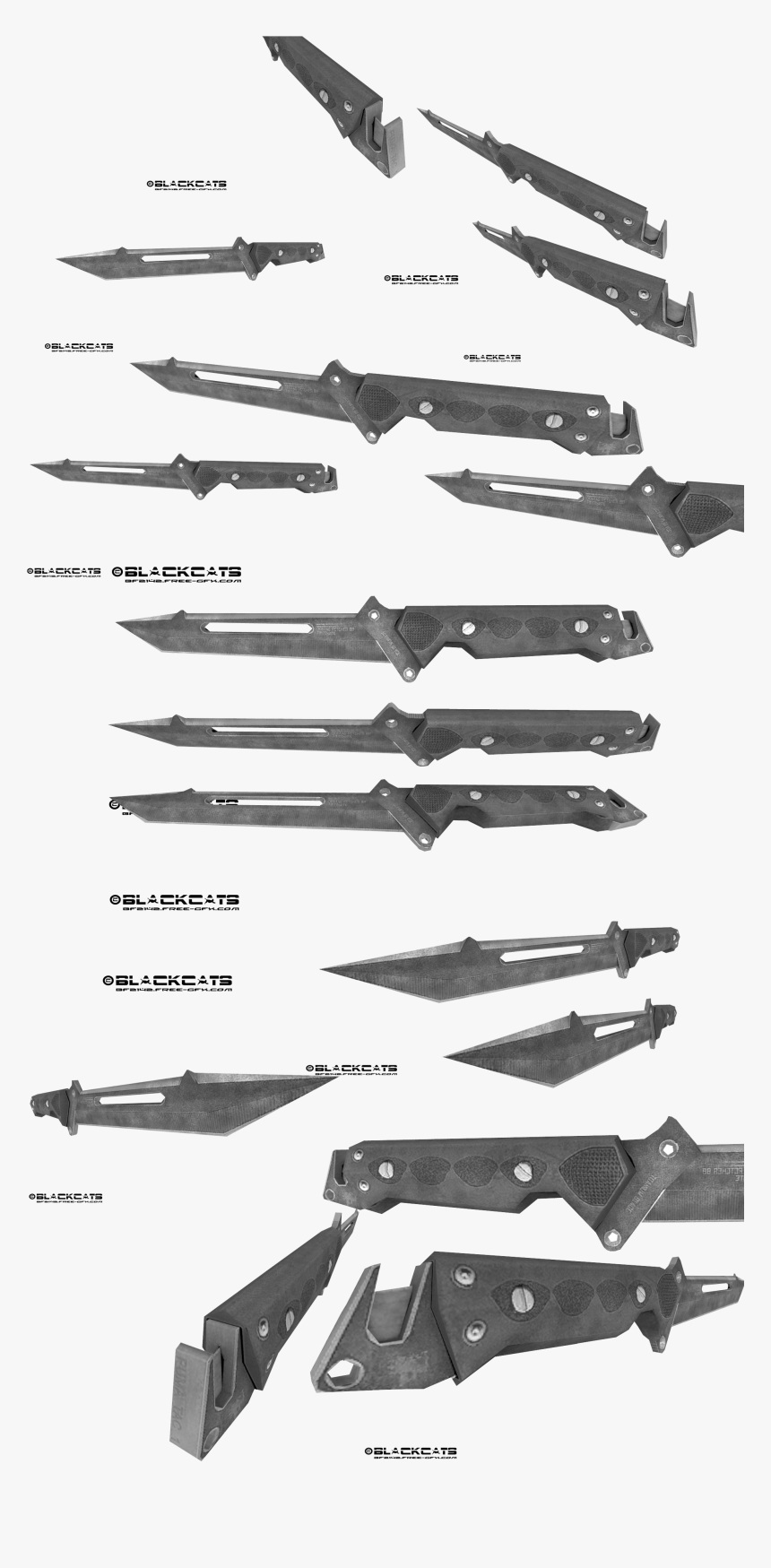 Combat Thrown Knife, HD Png Download