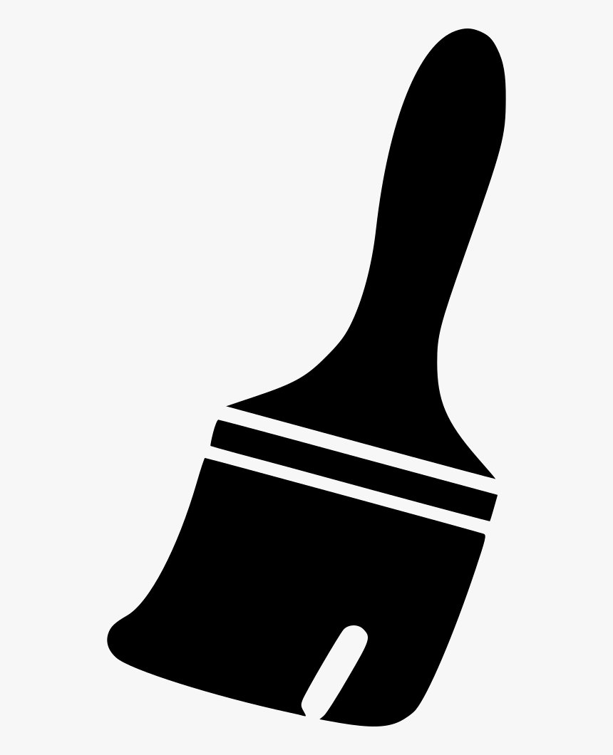 Large Paint Brush Comments, HD Png Download