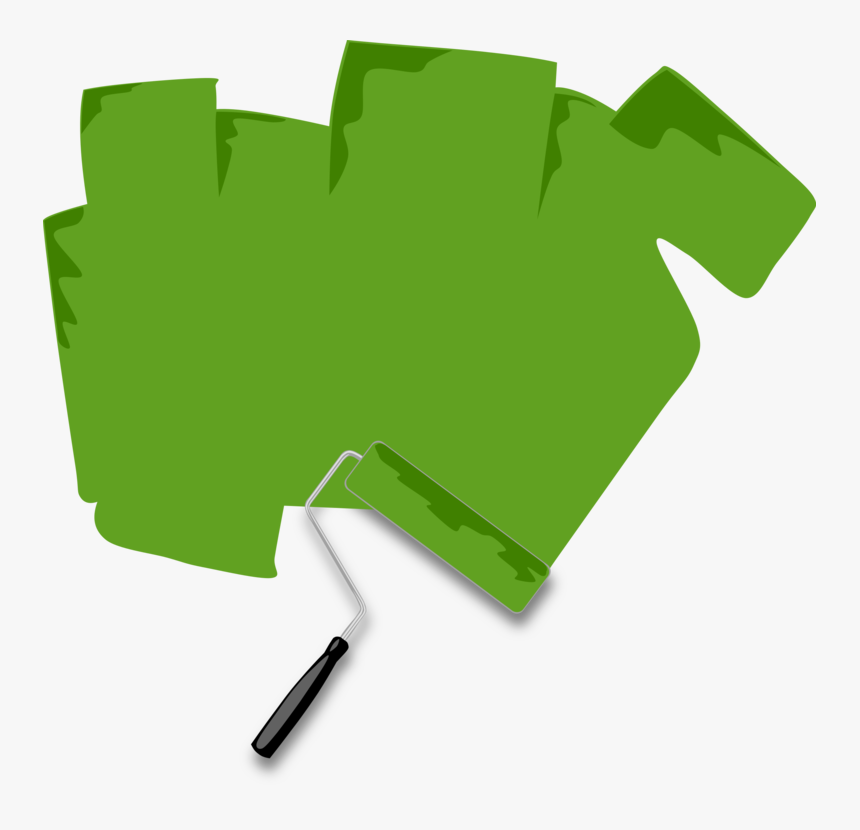 Leaf,symbol,tree - Paint Roller Clip Art, HD Png Download