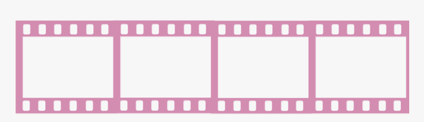 Filmstrip Png - Film Strip Pink Png, Transparent Png