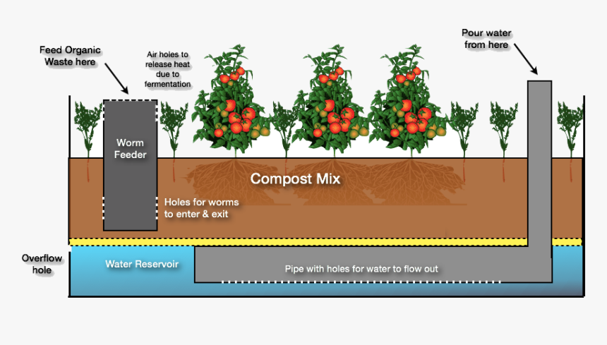 Wicking Bed, HD Png Download