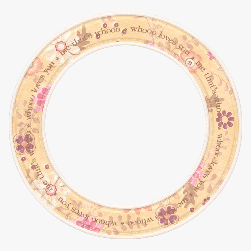 Scrapbooking, Cadre Rond Png, Tube - Circle, Transparent Png