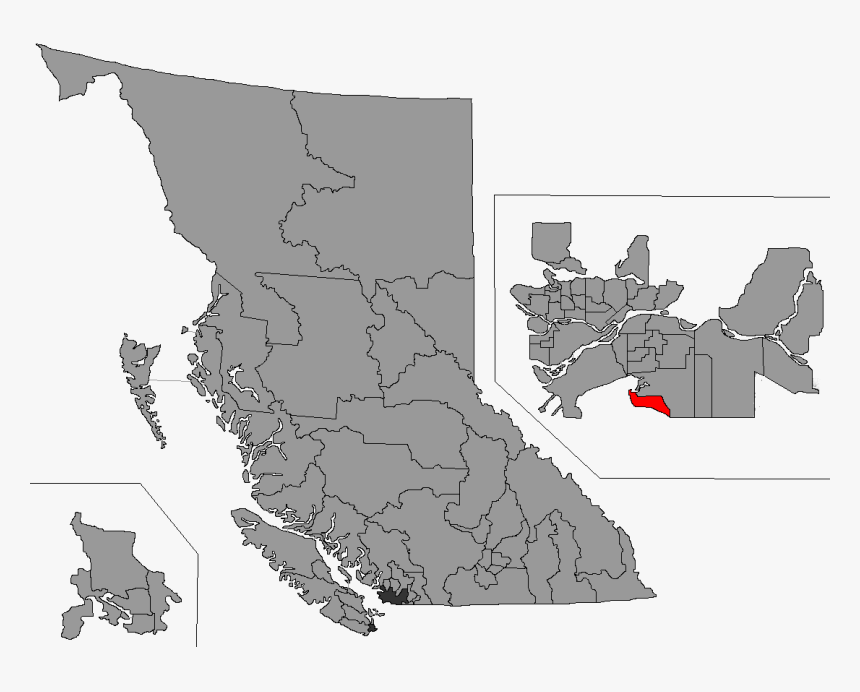 Bc 2015 Surrey-white Rock - British Columbia Population, HD Png Download