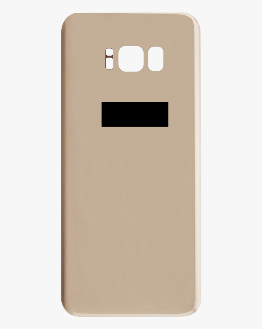 Galaxy S8 Plus Back Glass (gold) 
 Title Galaxy S8 - Mobile Phone Case, HD Png Download