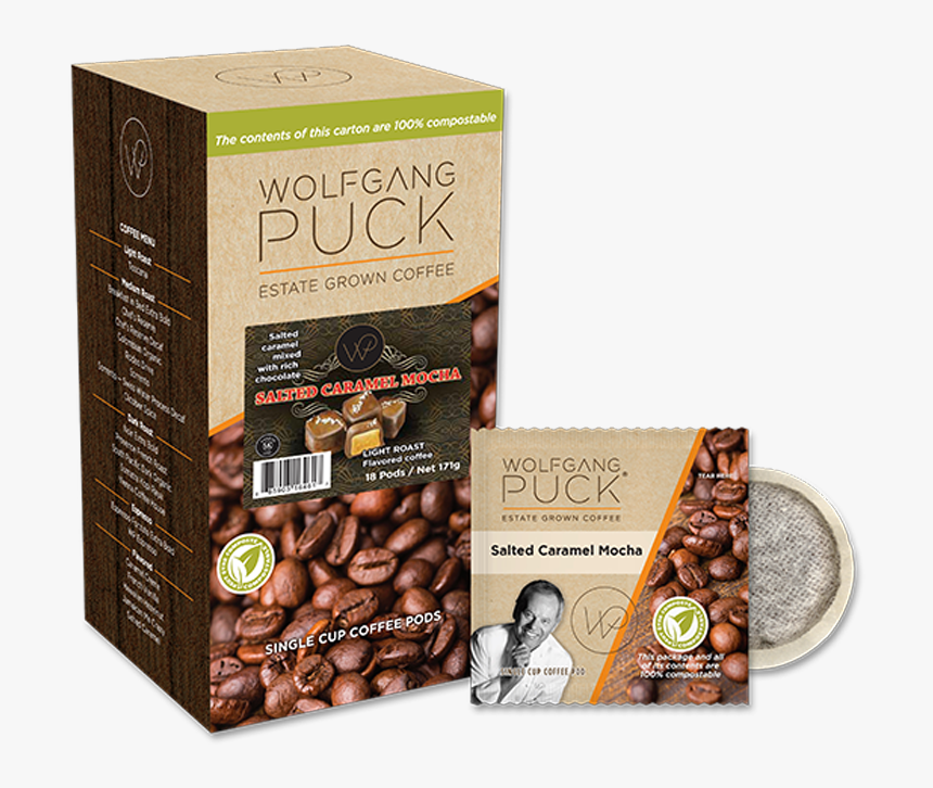 Salted Caramel Pod - Single-serve Coffee Container, HD Png Download