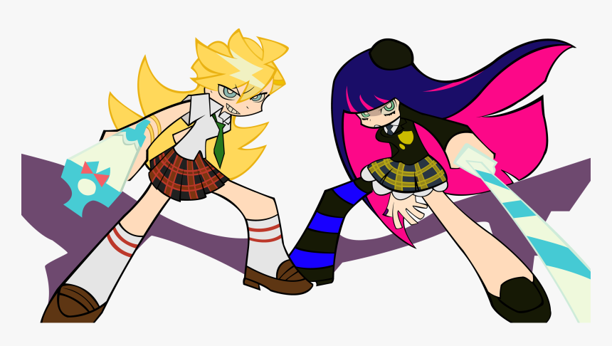 Panty And Stocking Hi Hi Puffy Amiyumi, HD Png Download