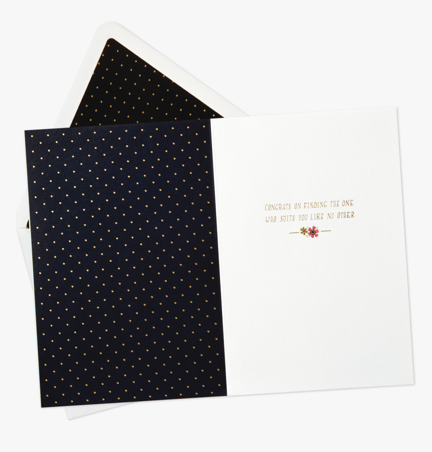 Foxes On A Tandem Bike Wedding Card - Polka Dot, HD Png Download