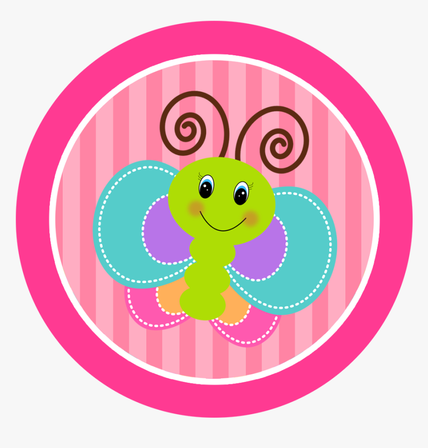 Etiqueta De Mariposas Png Transparent Png , Png Download - Clipart Cute Printable Butterflies, Png Download