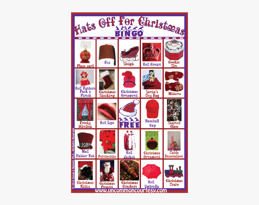Christmas Bingo, HD Png Download