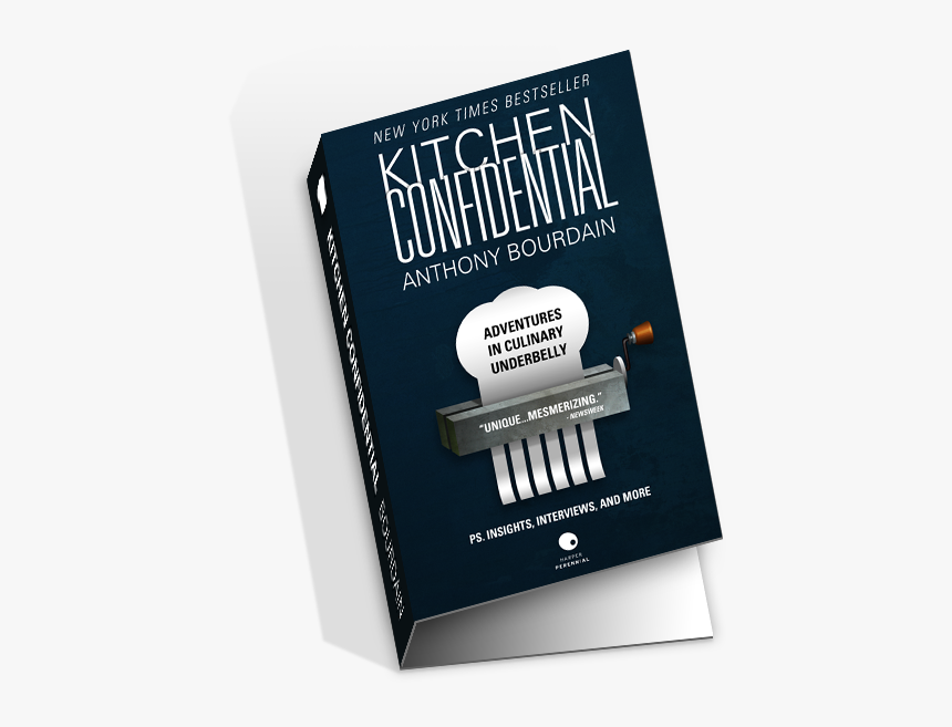 Book Cover Kitchen Confidential - Match, HD Png Download
