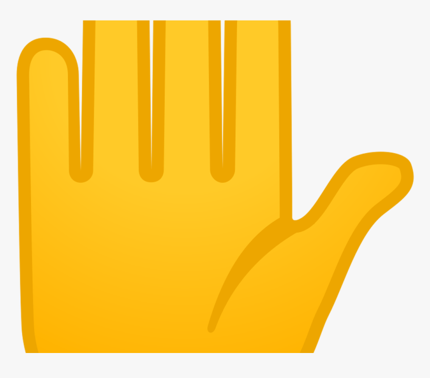 Raised Hand Icon Noto Emoji People Bodyparts Iconset, HD Png Download
