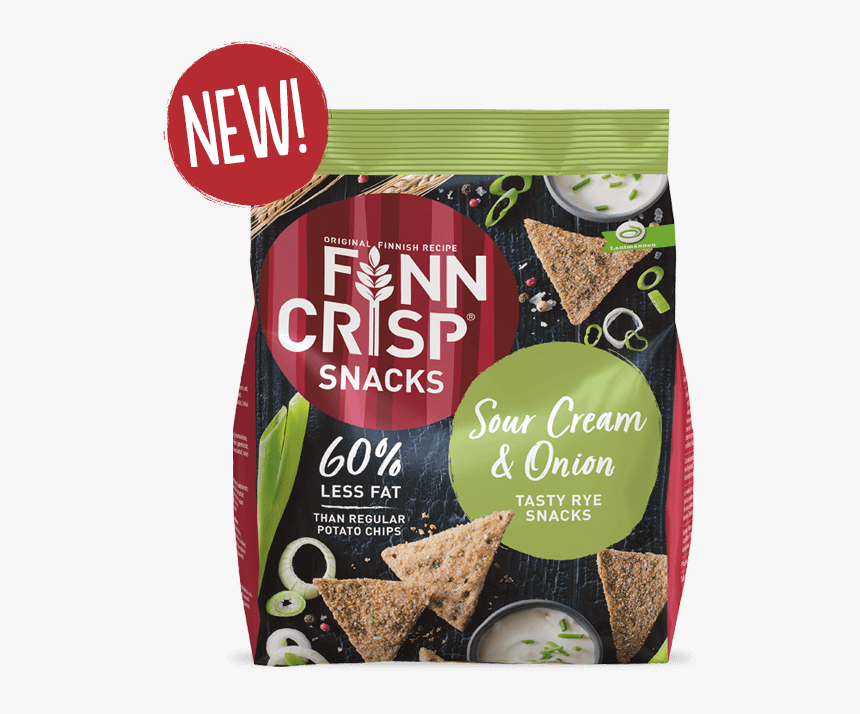 Finn Crisp Snacks Sour Cream, HD Png Download