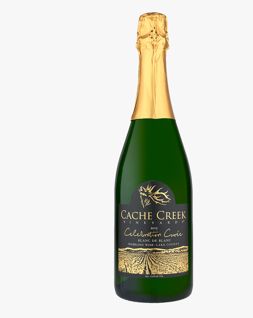 2015 Cache Creek Vineyards & Winery Celebration Cuvee - Champagne, HD Png Download