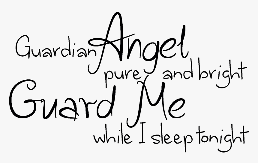Baby Drawing Guardian Angel - Handmade, HD Png Download