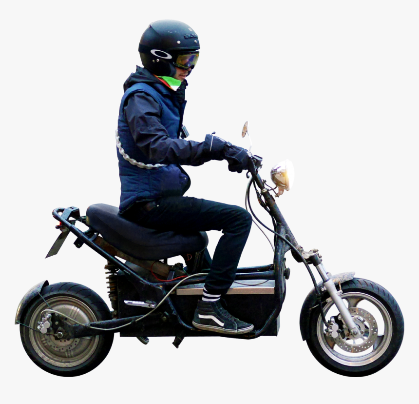 I Electric Scooter - People Scooter Png, Transparent Png