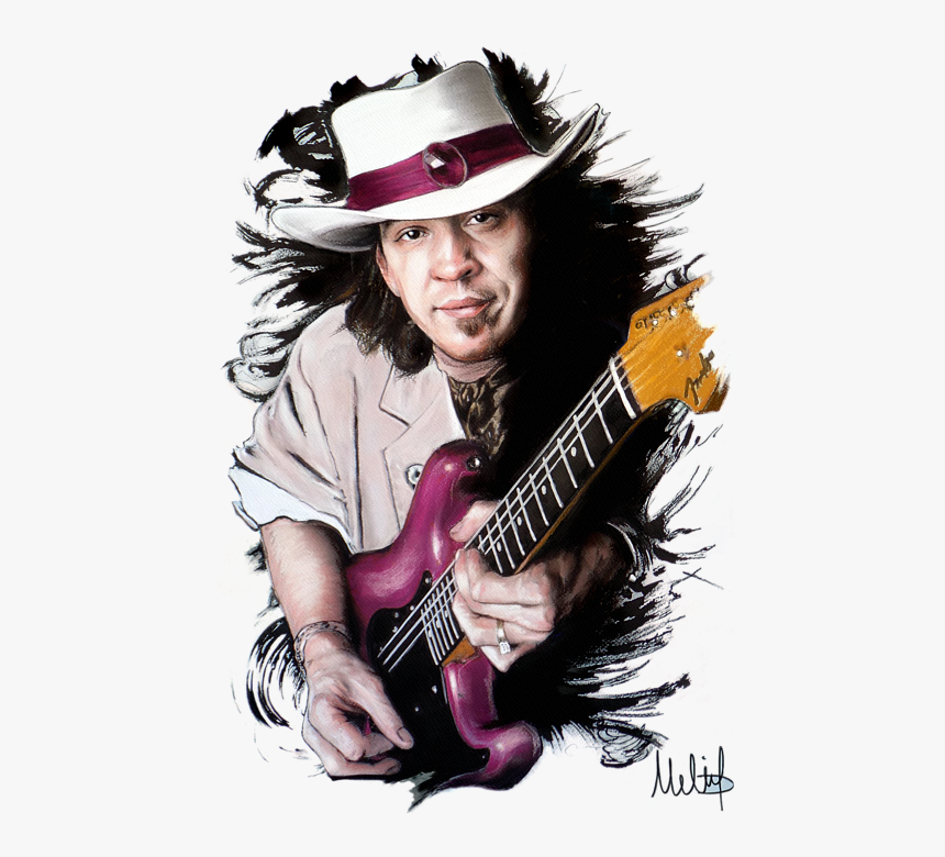 Stevie Ray Vaughan Round Beach Towel For Sale By Melanie - Stevie Ray Vaughan Large Poster, HD Png Download