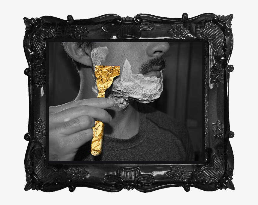 Black Frame Shave, HD Png Download