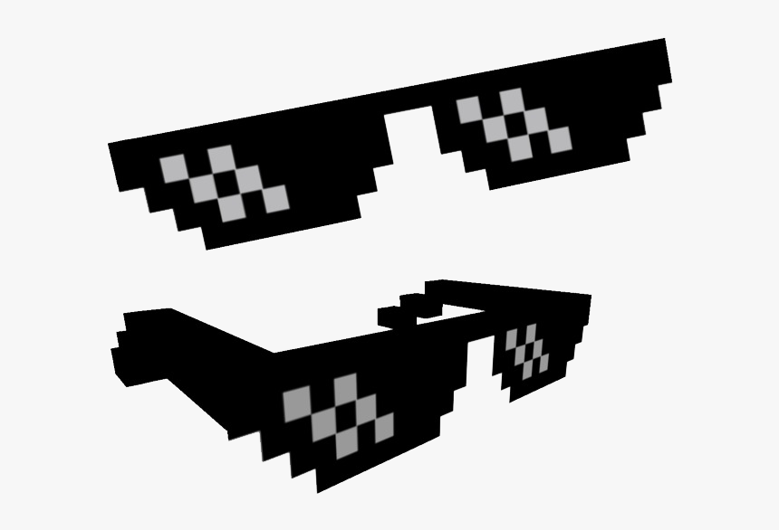 Swag Glasses Transparent Images - Thug Life Glass And Cigarette, HD Png Download