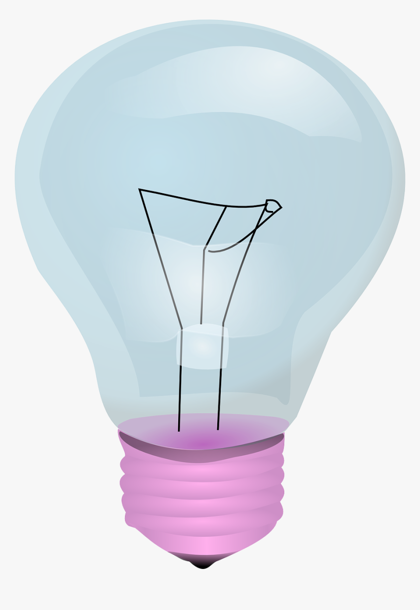 Bombilla Apagada Dibujo Png, Transparent Png