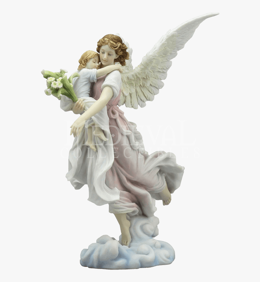 Guardian Angel With Child , Png Download - Guardian Angel And Child, Transparent Png