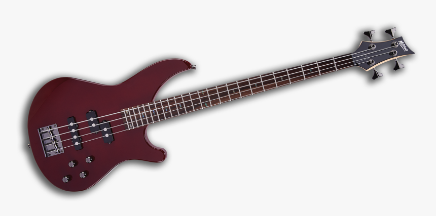 Mb200br Mitchell Electric Bass Guitar Blood Red - Mini Electric Guitar Mitchell, HD Png Download