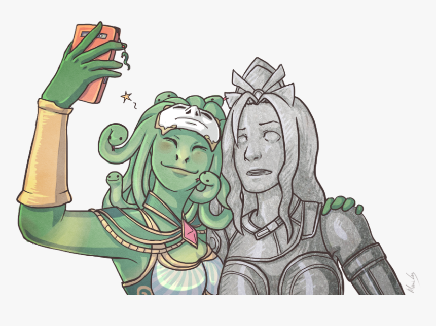 View Samegoogleiqdbsaucenao 1437143955483 , - Medusa Smite Fan Art, HD Png Download