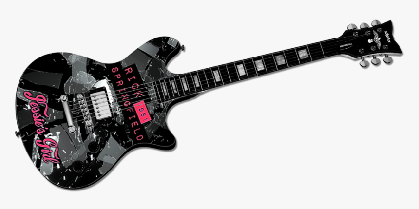 Guitar Picture - Rick Springfield Jessie's Girl Guitar, HD Png Download