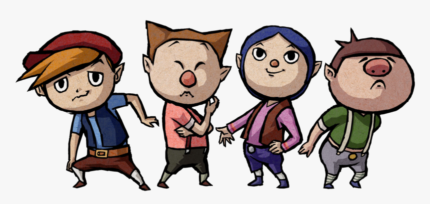 Wind Waker Killer Link And Killer Bees, HD Png Download