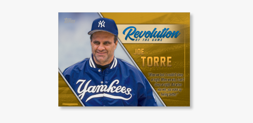 2019 Topps Series 1 Baseball Joe Torre Revolution Of - National Baseball Hall Of Fame And Museum, HD Png Download